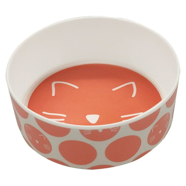 Melamine pet bowl cat supplies cat food tray cat bowl neck guard dog