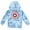 Captain america / blue tie dye, variant on Spider-Man Big Boys Fleece Pullover Hoodie Toddler to Big Kid