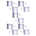 thumbnail image 1 of Yuarrent Cortina de tul para ventana, cortinas, adornos, diseño de escena, adorno de cortina Type2 NO2 Yuarrent CBP040115, 1 of 4