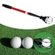 thumbnail image 5 of Recogedor de pelotas de golf telescópico con agarre para putter, tenis y recogedor. Rojo Negro 60x183cm, 5 of 9
