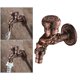 thumbnail image 5 of Grifo de baño Macarena de montaje en pared para interiores y exteriores rojo, 5 of 8