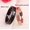 Black men, variant on Unisex Zircon Inlay Titanium Steel Ring Rose Gold Black Bands Korean Japanese Promise Engagement Rings Durable