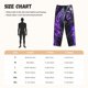 thumbnail image 3 of Balery Purple Plant White Tiger Pantalones de pijama para mujer, pijamas ultraligeros, pantalones de estar por casa-Large, 3 of 6
