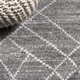 thumbnail image 3 of JONATHAN Y MOROCCAN HYPE 3 x 5 Area Rug, Asilah Moroccan Diamond - Gray, MOH300B-3, 3 of 10