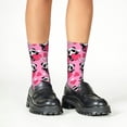 thumbnail image 4 of Rateoe Panda Heart Valentine Pattern Children's Socks, Socks Gifts ,kids Crew Soft Cotton Socks , Moisture-Wicking, Durable, Ideal for Daily Wear & Sports, 4 of 5