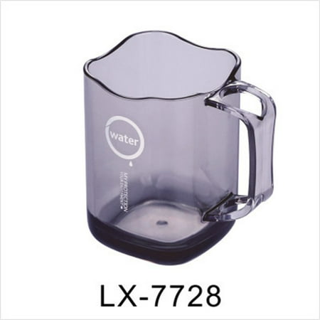 

Crystal Acrylic Water Cup with Handle Multipurpose Mouthwash Cup for Home