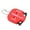 A003- Red, variant on Golf Stroke Counter, Press - Type 2 - Player Golf Scorekeeper with Chain, for Mini Golf, Backyard Games, Golf Practice