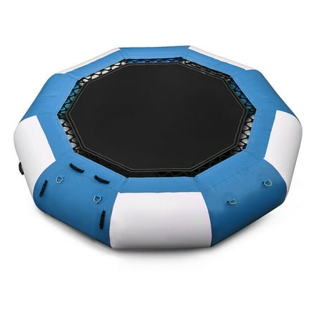 Aohuada Inflatable Water Trampoline 17FT Diameter Bounce Swim Platform Lake Toy