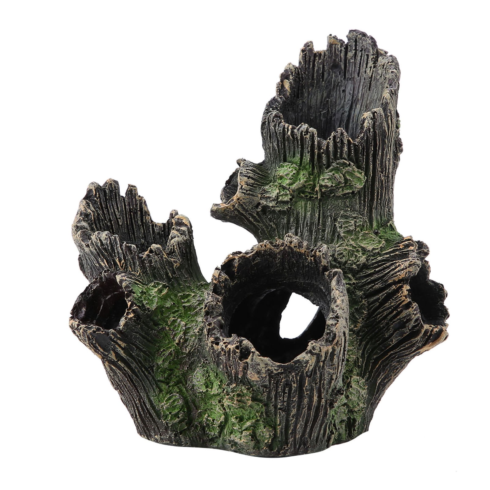 Driftwood for Aquarium Decor ,Aquarium Driftwood Decoration, Artificial Resin Tree Trunk for Fish Tank Ornaments[ST-004C]