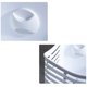 thumbnail image 2 of Estante de plástico para baño con ventosa para pared de ducha sin perforaciones, 2 of 7