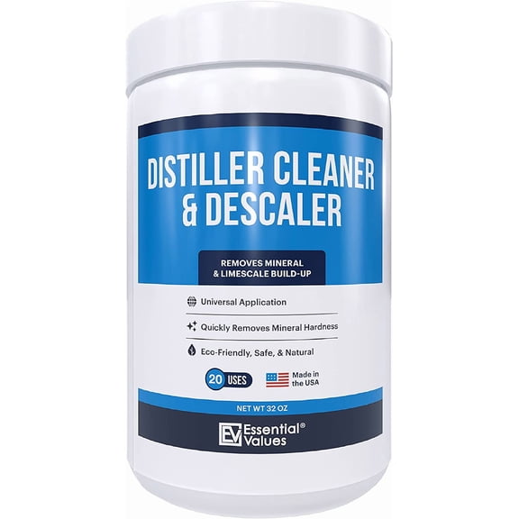 Distiller Cleaner Descaler - 2 LBS Water Distiller Cleaner - Citric Acid for Cleaning Powder for Distilling Machines, Kettles - Remove Limescale & Mineral Buildup