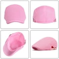 thumbnail image 4 of Minzimin Mens/Wonman Breathable Mesh Summer Hat Adjustable Flat Cap Newsboy Beret Ivy Cap Irish Cabbie Fishing Hats, 4 of 7