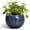 Retro Blue, variant on Ordivic 4 inch Reactive Glaze Blue Ceramic Plant Pot with Drainage Hole & Plug, Small Decorative Indoor Planter for Pothos Peperomia Cactus Houseplant, Desktop Home Office Decor