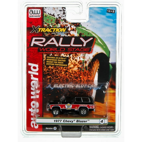Auto World Xtraction Rally World Stage Sc393 Slot Car 1977 Chevy Blazer Sr B