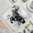 thumbnail image 2 of Ink Plant Printed Square Mouse Pad, 8.3x9.8 Inch Non-Slip Rubber Bottom Gaming Mouse Pad for Office Use, 2 of 6