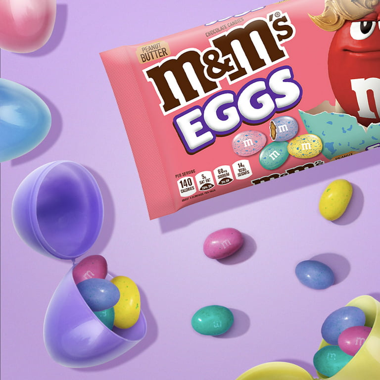 Save on M&M's Eggs Peanut Butter Chocolate Candies Share Size