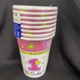 thumbnail image 2 of One-derful Girl Bright Stars Kids 1st First Birthday Party 9 oz. Paper Cups, 2 of 3