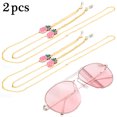 thumbnail image 1 of Bangcool Chaîne de Lunettes de Mode Créative Ananas Chaîne de Lunettes de Soleil, 1 of 6
