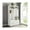 White, variant on Crosley Furniture Harper 2 Piece Wood Particle Board Entryway Set in White