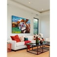 thumbnail image 5 of Marmont Hill Curious Cow I Canvas Wall Art, 5 of 5