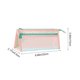 thumbnail image 3 of Mesh Pencil Case Double Layer Transparent Pen Bag With Large Capacity For Students Exam Use, 3 of 6