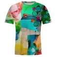 thumbnail image 4 of EGNMCR Chemises à Manches Courtes pour Hommes, T-shirt Col Rond Décontracté d'Été, Mode Décontractée pour Hommes, Impression Numérique 3D, Hauts Décontractés d'Été, 4 of 5