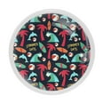 thumbnail image 1 of 4 Pcs Summer Day Knobs for Kitchen Cabinet Cupboard Dresser Bookcase Drawer Pulls Handles Round Home Decor, 1 of 1