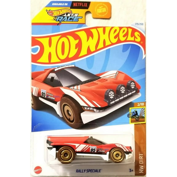 Hot Wheels Rally Speciale 179/250 HW Dirt 2/10 Red