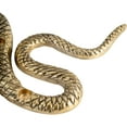 thumbnail image 6 of Snake Candle Holder - Modern Aluminum Decorative Taper Holder for Home & Office - 1" Gold, 6 of 9