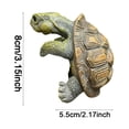 thumbnail image 3 of Veeogra Resin Climbing Turtle Decoration for Fish Tank Aquarium and Garden,Cute Simulation Turtle Ornament for Pot Hanging and Tabletop Landscaping,UV Resistant Outdoor Statue, 3 of 7