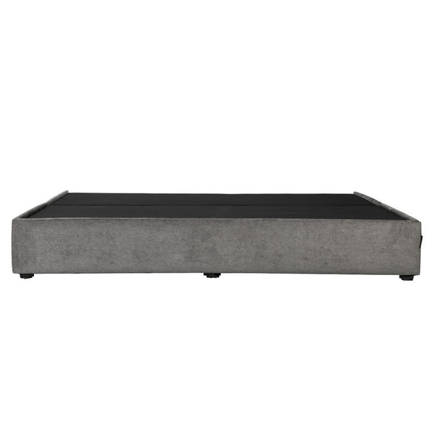 Box Base Cama King Size Gris Oscuro DICASA Nizzo