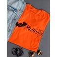 thumbnail image 3 of Funny Cute Halloween Bat T-Shirt Women -Image by Shutterstock, Female Small, 3 of 4
