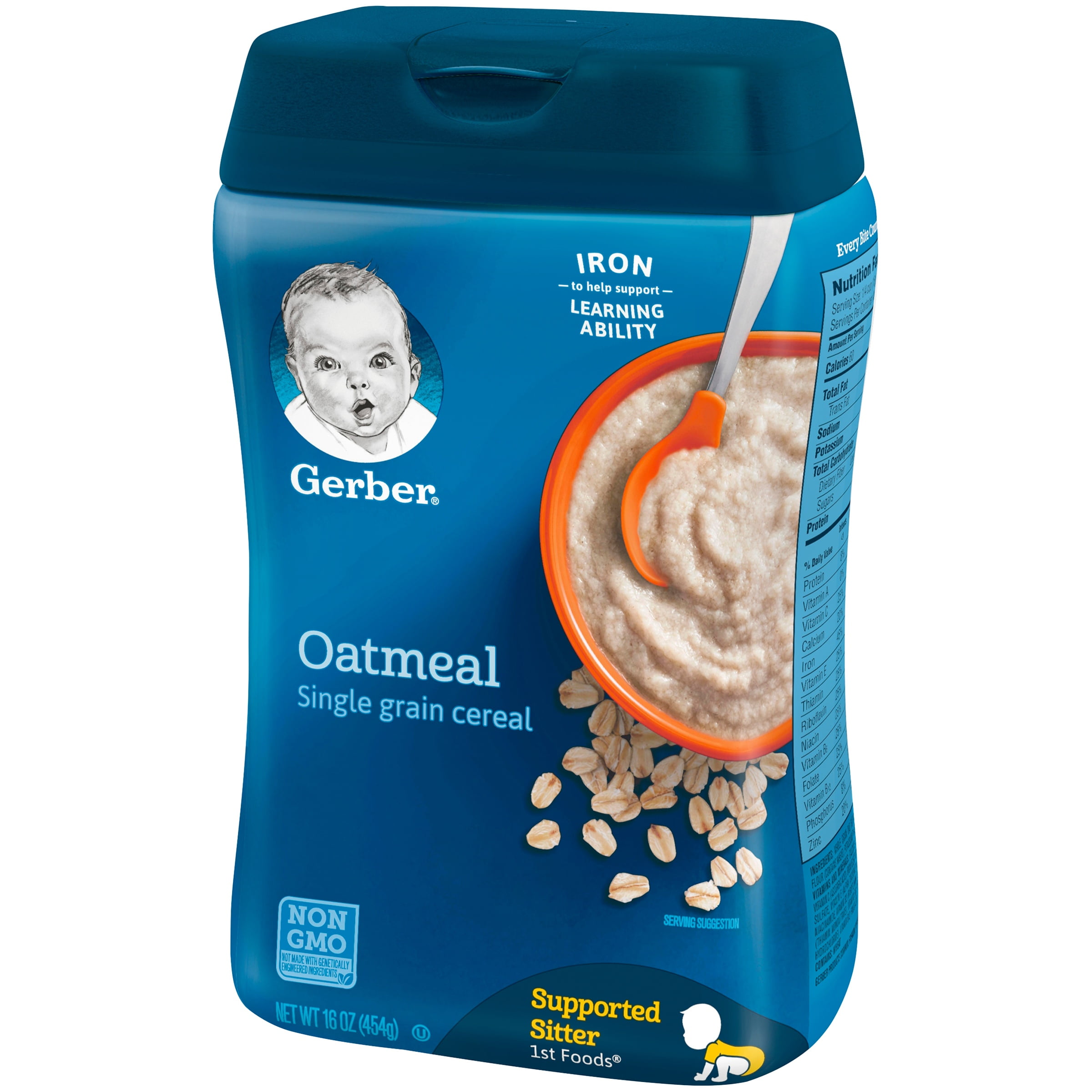 gerber oatmeal walmart