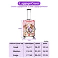 thumbnail image 5 of Happy Valentine's Day Bulldog holding flowers Travel Luggage Cover Dog Lover Gifts Idea Suitcase Dust Protective Decor - 3005, 5 of 5