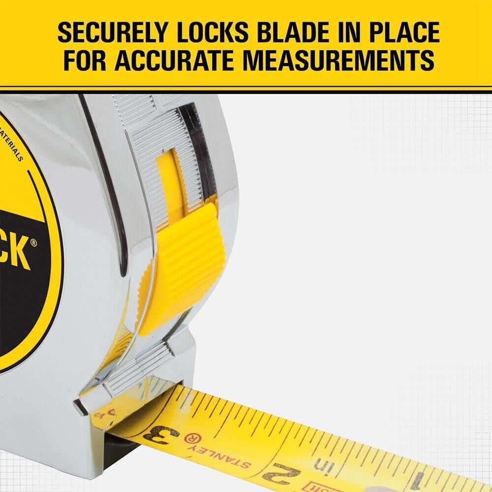 STANLEY 35ft Chrome Tape Measure | 33-835