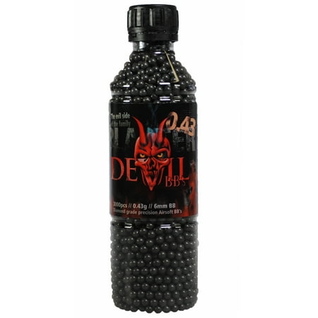 3000 DEVIL BLASTER Airsoft bb BBs 6mm SEAMLESS Diamond Grade Precision - .43g