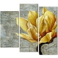thumbnail image 5 of Zhaomeidaxi 4Pcs/Set Frameless Yellow Flower Wall Art Canvas Butterfly Painting Prints Artwork for Bedroom Decor Hotel Living Room Decoration, 5 of 6