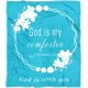 thumbnail image 1 of LHSHID God is My Comforter Blanket Scripture Blanket with Healing Caring Faith Prayer Religious Gifts for Women Christian Bible Verse Throw Blanket 30x40in, 1 of 6