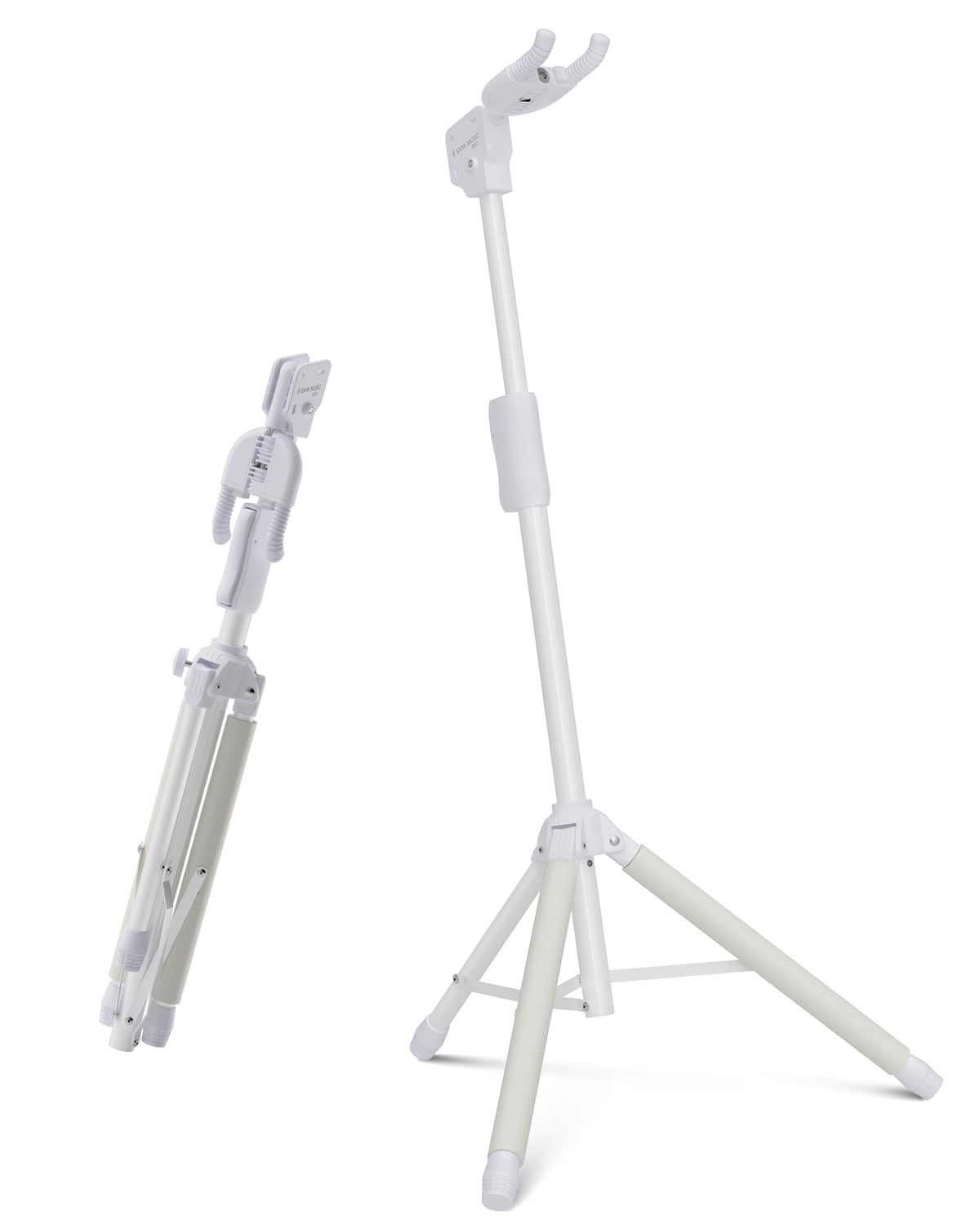 enya Auto-Lock Guitar Stand - Heavy Duty Steel, 33lbs Capacity, 360° Non-Slip Base & Military Anti-Rust | 3-Second Setup, Foldable for Stage/Travel/Studio