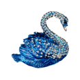thumbnail image 3 of Dualoai Enamel Trinket Box s Holder Art Craft Hand Painted Ornament Decorative Table blue, 3 of 9