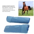 thumbnail image 4 of Horse Sports Boots Blue, Protective Breathable With Hook And , Perfect Fit, Excellent Protection, Secure Stable, 4 of 8