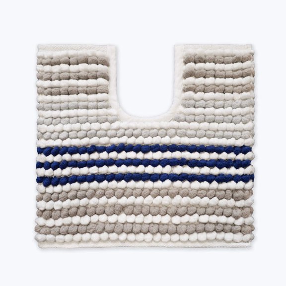 Merlin Striped Pedestal Mat
