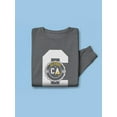 thumbnail image 3 of California Ca City Rubber Seal. Sweatshirt Men -Image by Shutterstock, Male 5X-Large, 3 of 4