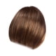 thumbnail image 2 of Peluca corta marrón, peluca corta de moda con flequillo, peluca sintética para mujer, peluca corta para mujer creada magistralmente, 2 of 8