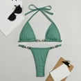 thumbnail image 3 of Women Solid Multicolor Swimsuit Polyester for Beach and Pool, 3 of 3