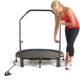 Stamina In Tone Oval Trampoline with Handlebar, 55" Diameter, Black - image 5 of 8