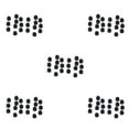thumbnail image 2 of Maoww 20PCS/Set M6 M8 M10 M12 Dome Nut for Protection Caps Cover Hexagon Screws Practical Tool Black Plastic No.03 5Set, 2 of 6