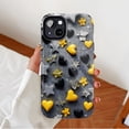 thumbnail image 2 of Vibrant Star Heart Floral Case For Teens Girls Fashion Compatible with iPhone 11/12/13/14/15/16 (Pro Max/Plus), 2 of 9