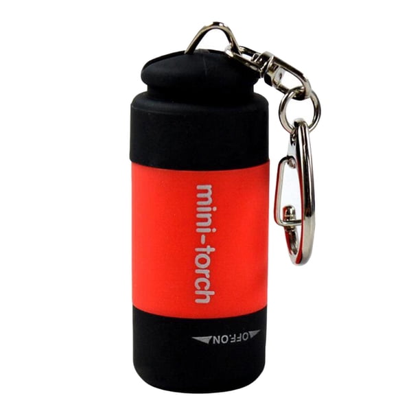 Mini Lvero de Linterna LED Portátil de de Excursión - Rojo Sunnimix Llavero Mini Linternas
