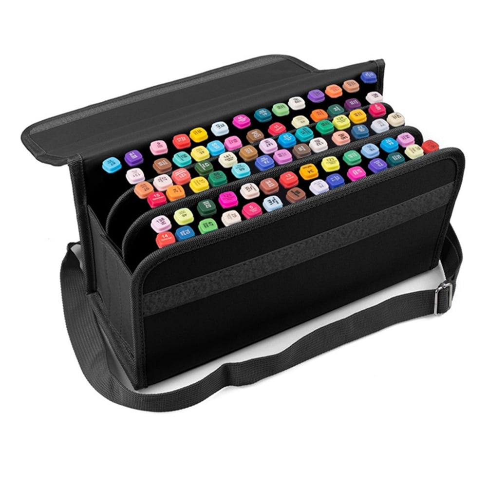 TAILTOSS Rectangular Marker Storage Bag for Artists, Organizer Pouch, 1 Set